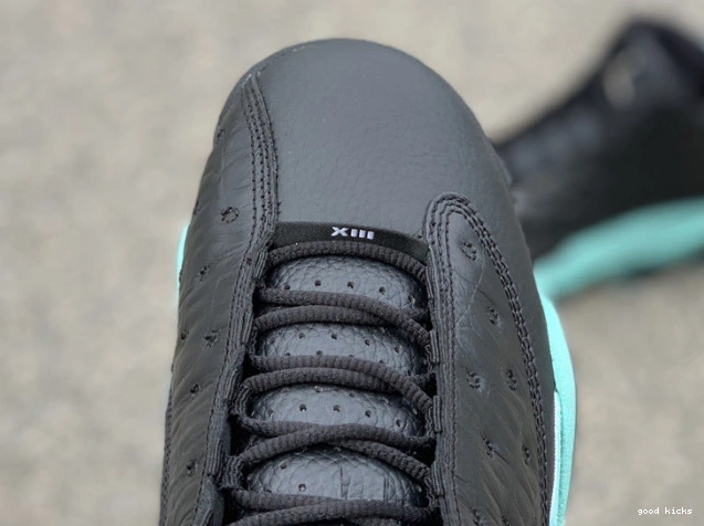 Cheap 414571-030 Black Jordan Island 13 Air Green Retro 0712